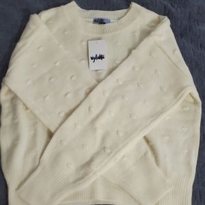 Bauble stitch sweater